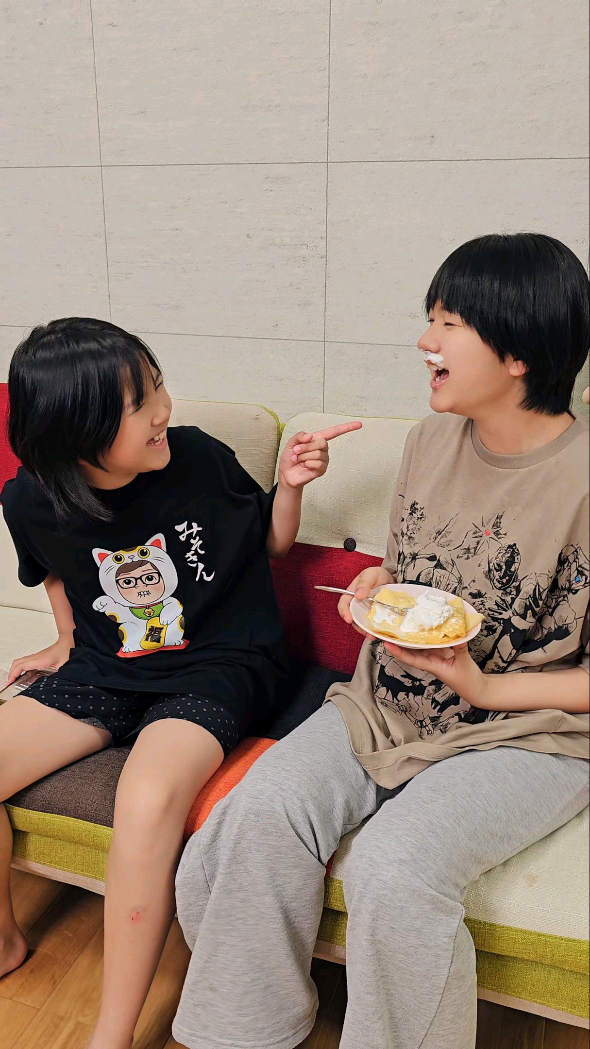 これになった事ある人✋️Someone who has experienced this?#ひまわり笑劇場 #himawariちゃんねる #まーちゃんおーちゃん #shorts