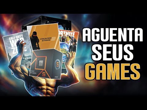 SÓ NO GRÁFICO INTEGRADO! Jogamos com o AMD Ryzen 5 8600G