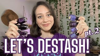 Part 2 of Purging My Purples [Fall/Winter Shades] 🍇🍆🌂🪻 | Destash Series