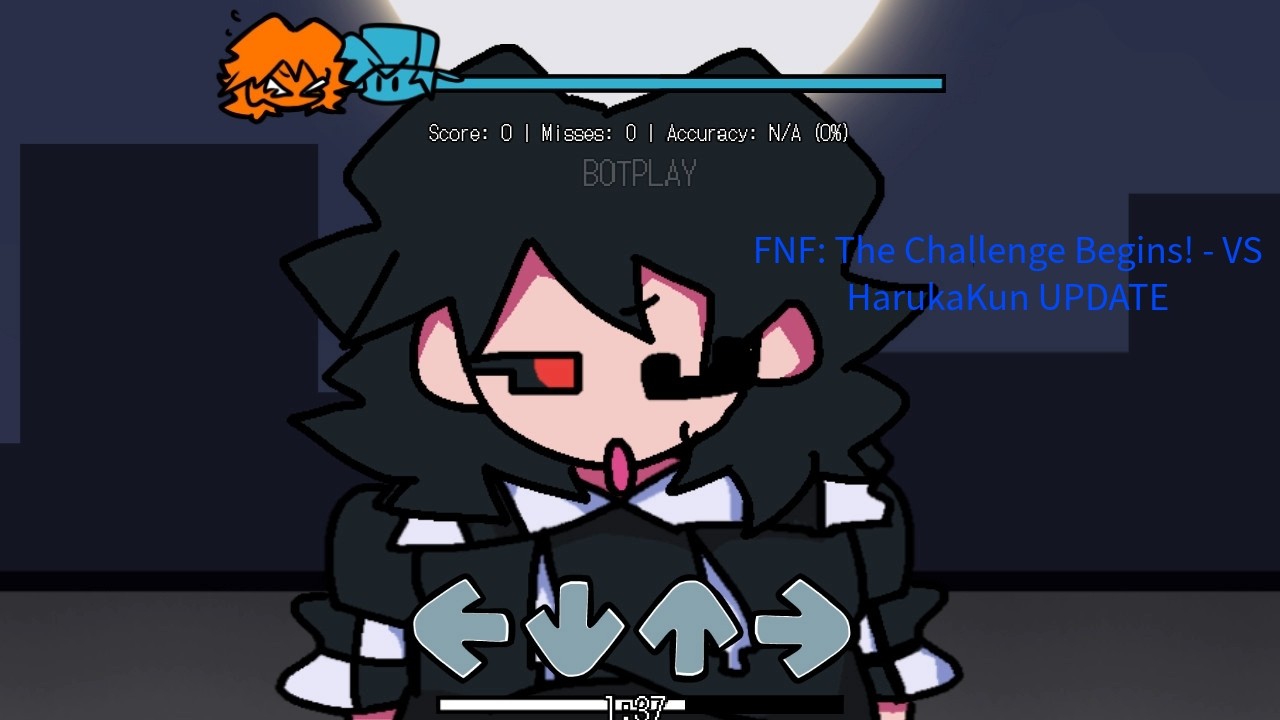 Hookdoz Plays The Challenge Begins! - VS HarukaKun I FNF: The Challenge Begins!