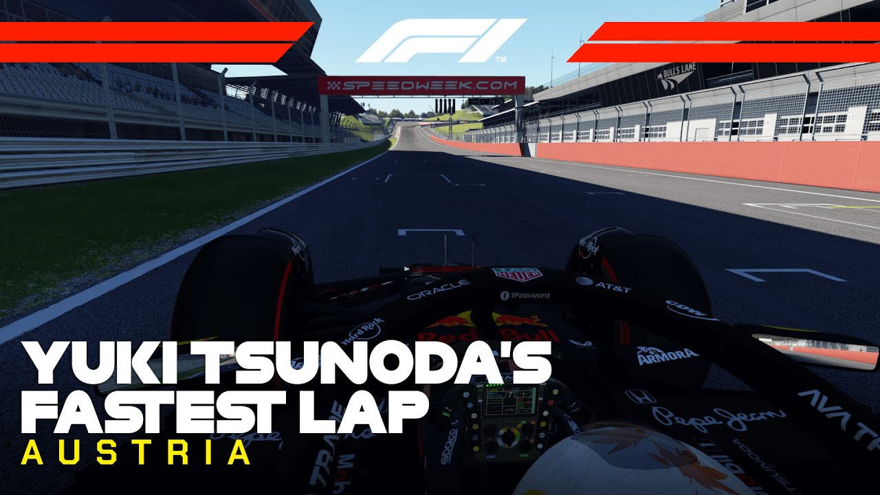 Red Bull Ring (Austria GP) Fastest Lap | F1 2025 Yuki Tsunoda Onboard