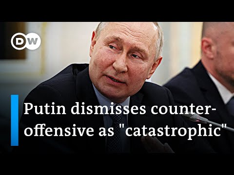 How putin and russia's state media portray ukraine's counteroffensive | dw news