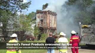 Stewart's Forest Products evacuated for fire - Brainerd Dispatch MN