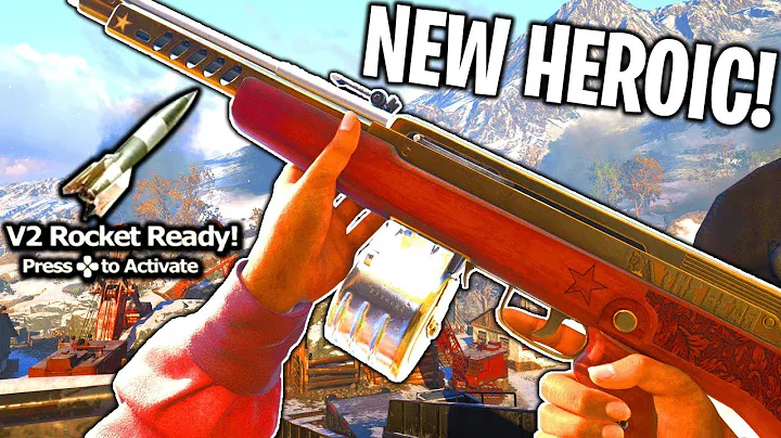 NEW HEROIC AS-44 DLC WEAPON cannot be STOPPED.. (40 K/D V2 ROCKET!) BEST AS-44 CLASS in COD WW2!
