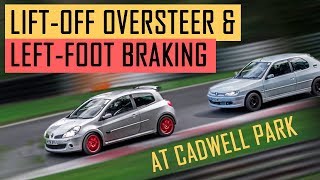 FWD Oversteer! - Clio RS 197 & 306 GTi6 at Cadwell Park