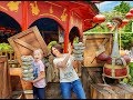 Влада на огромной высоте / экстремальные атракционы / Gardaland в Италии