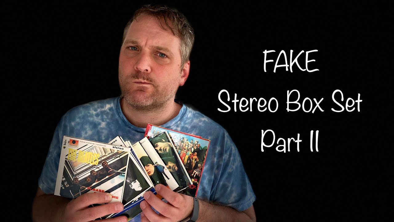 The Beatles Fake Stereo Box Set (Part 2 of 3: Upper CD Stack