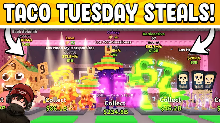 I STOLE NOICE LOOT DURING TACO TUESDAY ADMIN ABUSE USING "BEANIE METHOD!!" | STEAL A BRAINROT