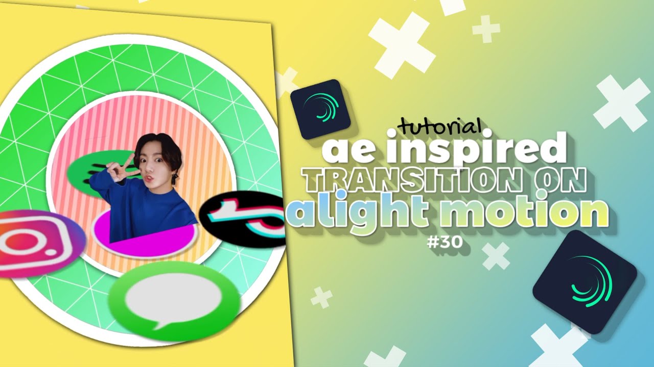 ae inspired transition on alight motion #30 | alight motion tutorial [read desc]