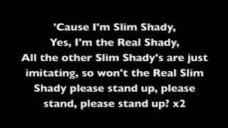 The Real Slim Shady - Eminem [Lyrics]