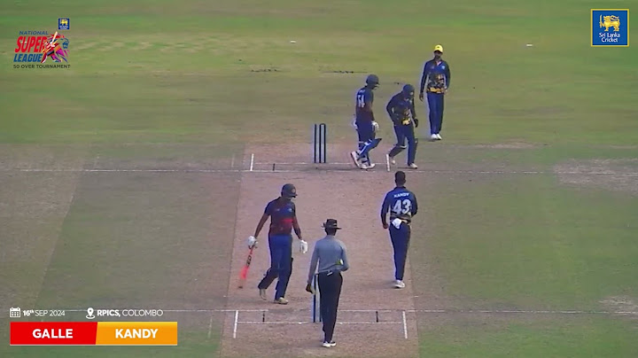 Match 11 Highlights |  Kandy vs Galle - National Super League 50 overs Tournament 2024