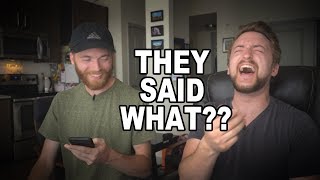 Thumbnail for Reading Your Comments!