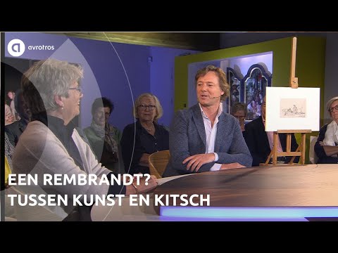 ? Zeldzame Rembrandt hangt onder de trap | Tussen Kunst en Kitsch