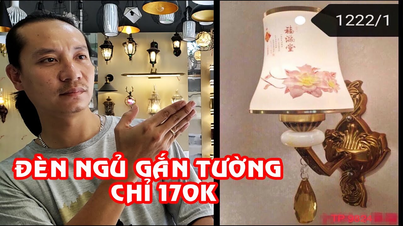Hướng dẫn lắp ráp đèn ngủ gắn tường giá rẻ 170k l Thế giới đèn ...
