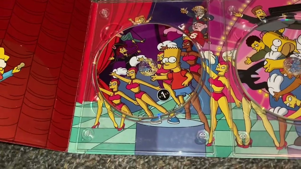 My Simpsons DVD collection of 2023