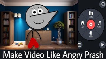 How To Make Video Like Angry Prash | Make Animation Video Like Angry Prash with Background on Mobile