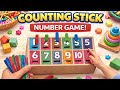 Counting 1 to 10 Montessori Game | Fun Number Game for kids | Montessori Counting Game 1–10|Fun Game