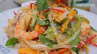 Gỏi rau câu, sốt gỏi chanh dây, tuyệt chiêu cho các món gỏi  sang trọng là đây || Natha Food