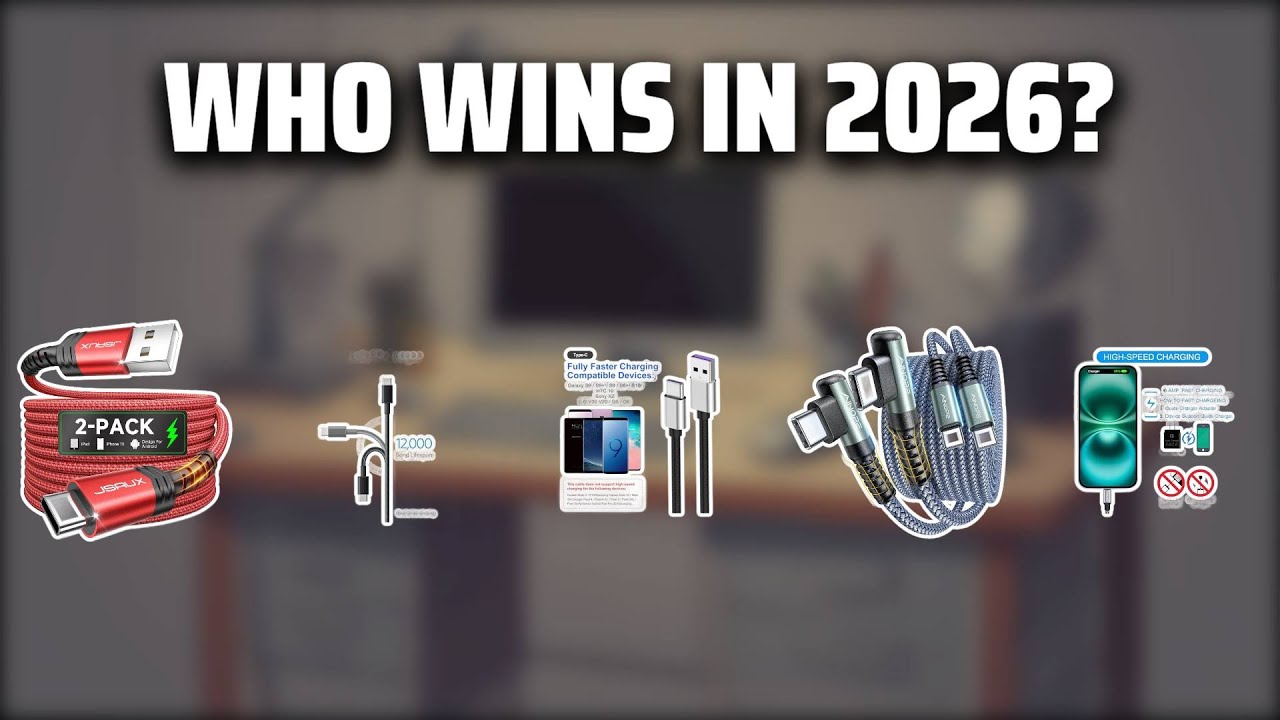 The Top 5 Best Type C Cable in 2026 - Must Watch Before Buying!