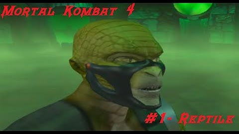 Mortal Kombat 4 Arkade Playthrough #1- Reptile