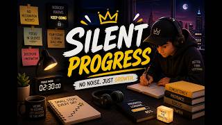 Silent Progress | Chillhop Beat for Focus, Growth &amp; Improving Quietly Without Recognition Daily