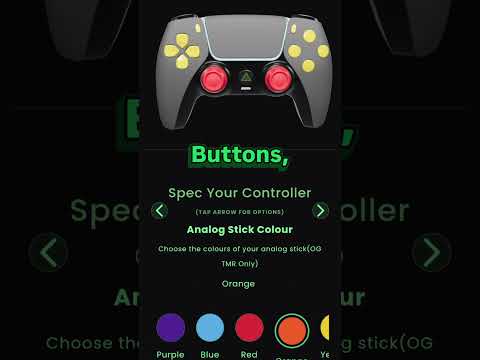 Custom PS5 OG Pro TMR Controller - Modded - Endless Colour Combinations