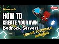 How to Create Bedrock Server | Minecraft | Tamil