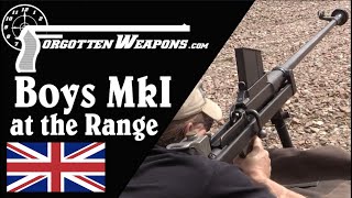Boys Mk I Anti-Tank Rifle at the Range
