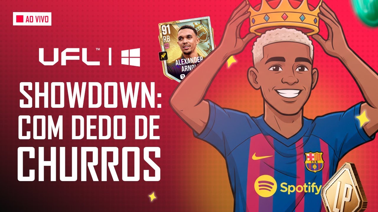 🔴 UFL NO PC | ⚽️ HOJE É DIA DE SHOWDOWN 🥉 ABRINDO RECOMPENSAS ❗️pix ❗️discord ❗️guilda