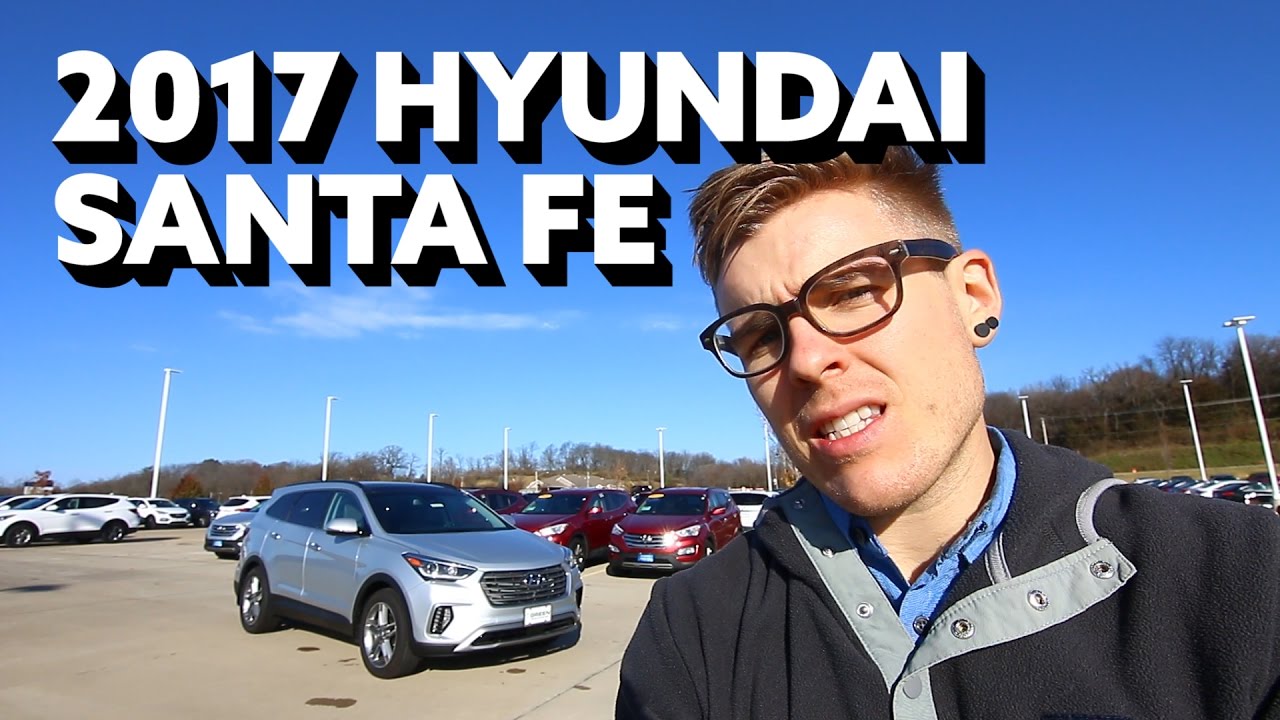 2017 Hyundai Santa Fe Smart Cruise Control YouTube