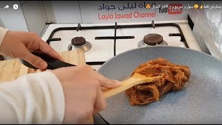 #قناة_ليلى_جواد/ حلى التمر بمكونين فقط✌😋سهل و سريع و رآااائع المذاق😍