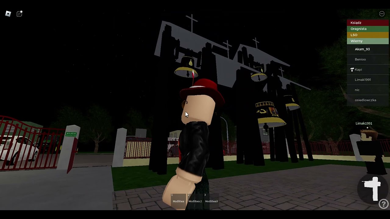 Dzwony kościoła pw. MB Częstochowskiej w Roblox. Dzwony robloxa#7.