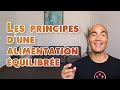 Les principes dune alimentation quilibre  les 3v et 8020