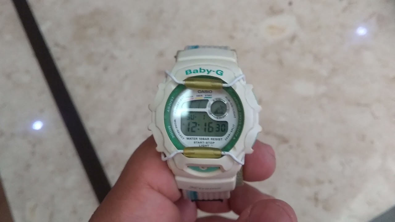 Casio G-Shock Baby -G BGX -130 Branco Raro - YouTube