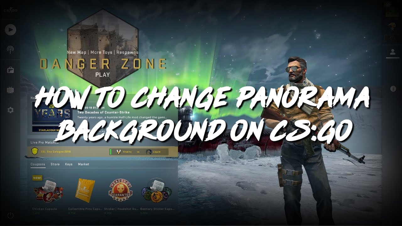 Csgo How To Change Background