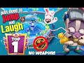 JUMP and LAUGH to take the Top 1 | No weapons Skippy | Challenge (10)