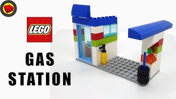 LEGO Gas Station Building Instructions - Lego Classic 10715 "How To"