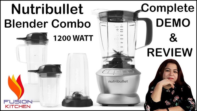  NutriBullet ZNBF30400Z Blender 1200 Watts, 1200W, Dark Gray:  Home & Kitchen