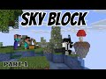 Minecraft sky block series  part1