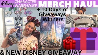 Our 10th Giveaway & Holiday Winners Announced! + Character Warehouse Haul & Christmas Gifts (closed)