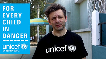 Unicef UK Ambassador Michael Sheen