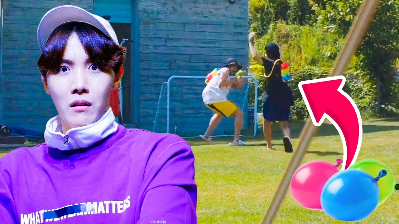 A BTS le Gusta mucho los CARNAVALES 🤣 JAYUL Momentos divertidos jugando con AGUA