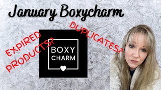 BOXYCHARM unboxing for January BASE & PREMIUM ...EXPIRED PRODUCTS?