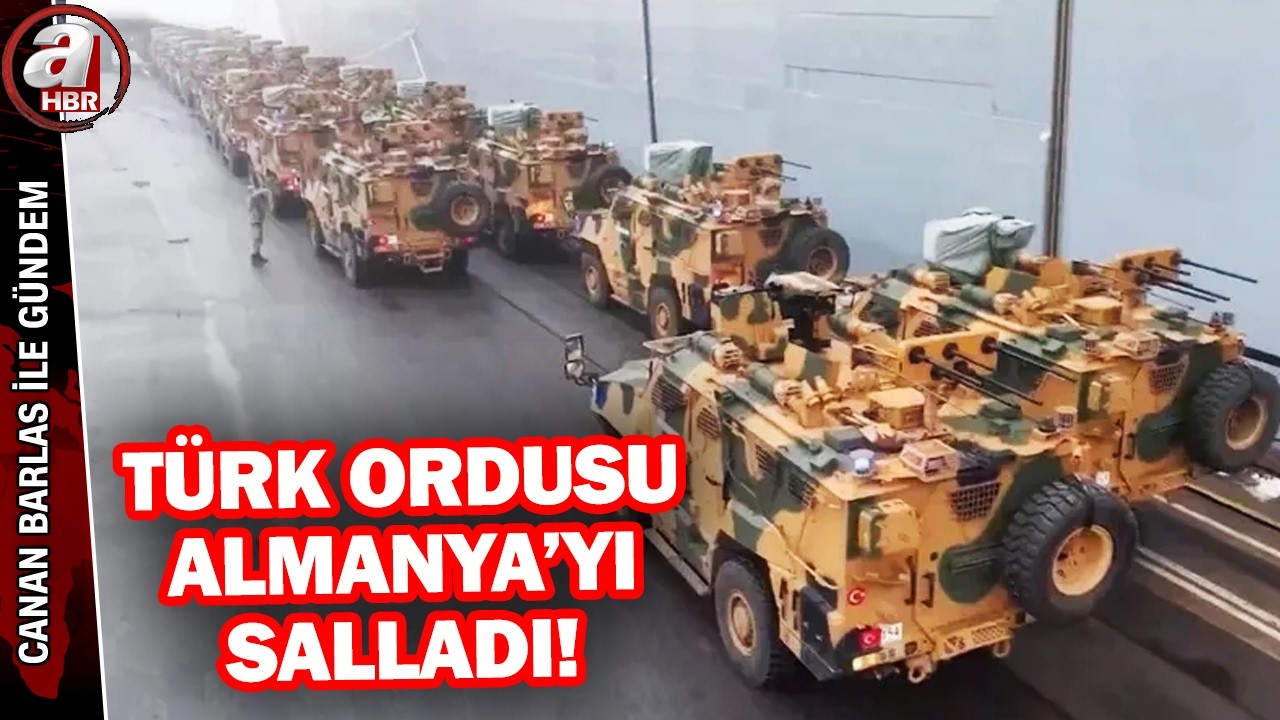 İki bin Türk askerinden Almanya'da gövde gösterisi... | A Haber