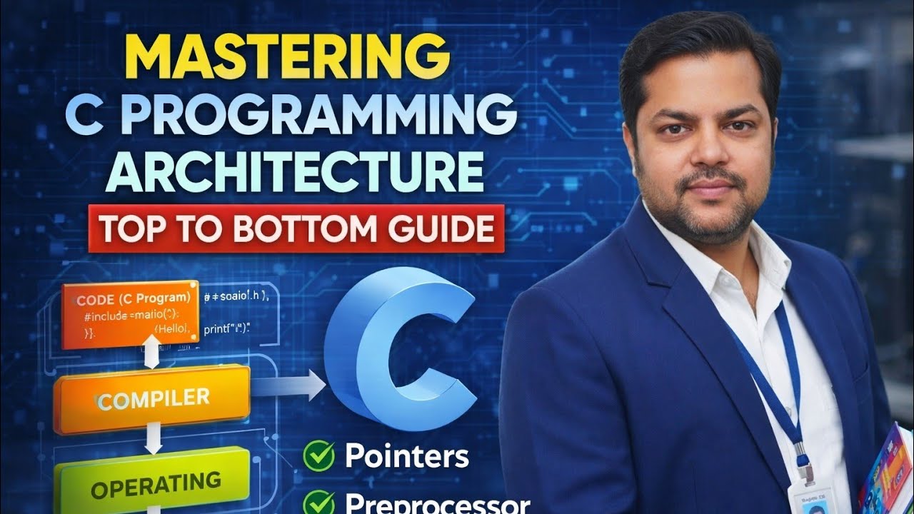 Mastering C Programming Architecture | Complete Beginner to Advanced ...