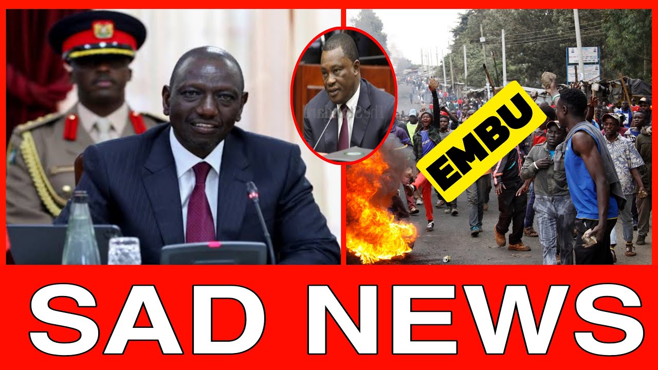 President Ruto Sad Kwisha!! Sad News for president RUTO after This happened - YouTube