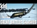 Airplane Crashes & Shootdowns with new C-47 & Hurricane! V115 | IL-2 Sturmovik Flight Sim Crashes