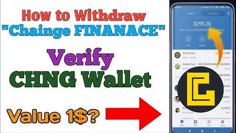 How to Withdraw CHNG Tokens | How to Verify Chainge Finance |1$ Soon ?