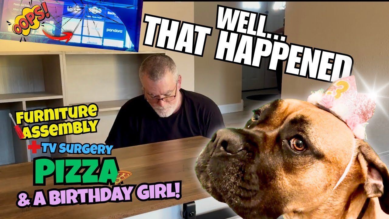 Furniture Assembly, TV Surgery and Ciccio Turns 3: Family Edition 🔧📺🎂