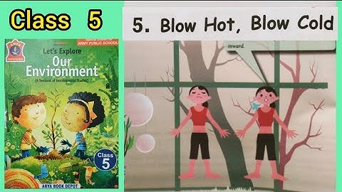 BLOW HOT BLOW COLD - Class 5 (Chapter 5 ) -# Lets explore our environment # E.V.S# APS